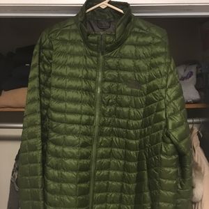 The North Face Green Thermoball puffer jacket